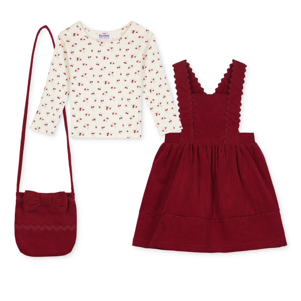 Blueberi Boulevard Toddlers & Little Girls Corduroys Jumper Set